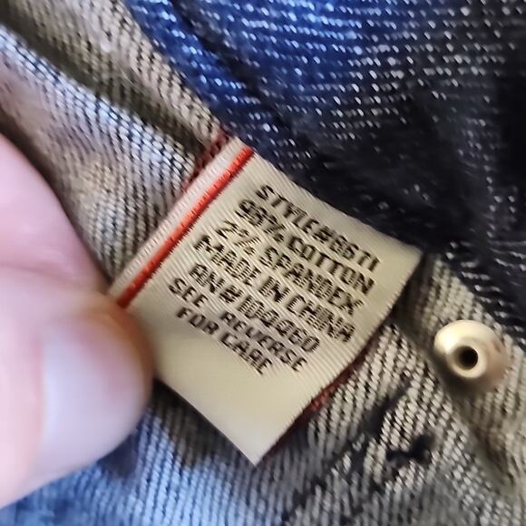 Lipstick Sailor Retro Flare Jeans Juniors Size 5 - Picture 8 of 12